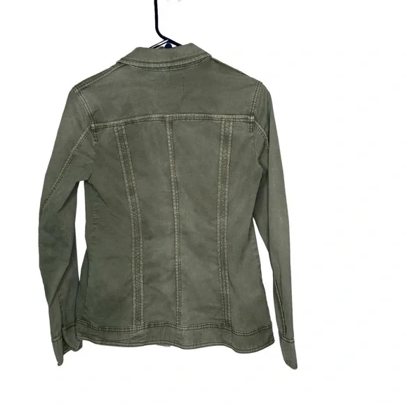 Anthropologie Green Military Jacket size XS “Run Ruby Jacket” - Picture 6 of 6
